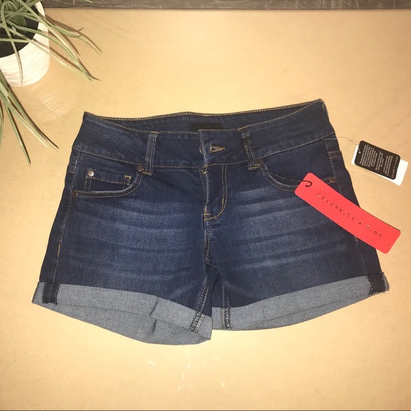 Celebrity Pink Denim Shorts - Picture 2 of 4